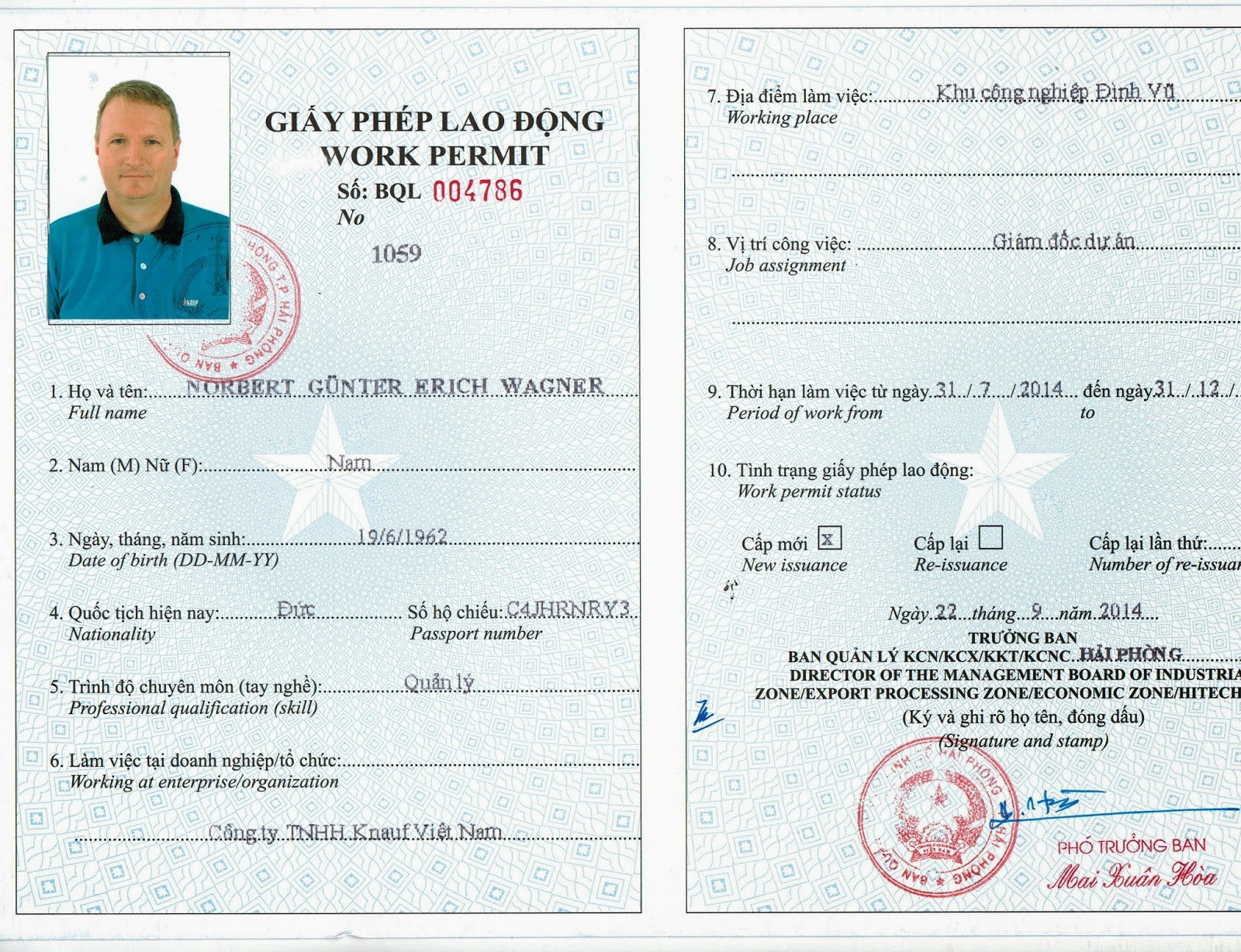 Work Permit là gì, Hot Work Permit là gì? Expat work permit là gì?