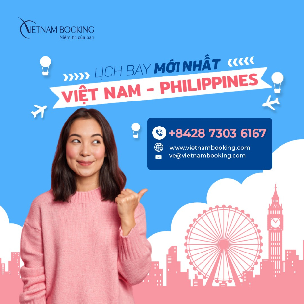 Vé máy bay đi Manila giá rẻ | Lịch bay hàng tháng