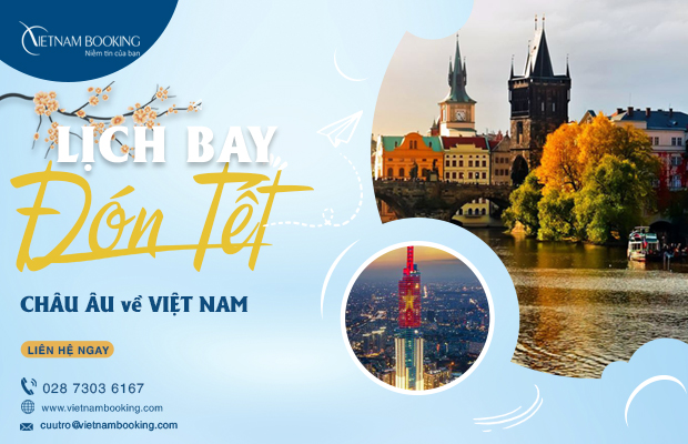 Vé máy bay từ Phần Lan về Việt Nam, Update lịch bay hàng tháng