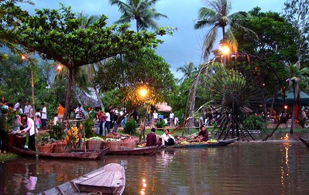 địa điểm du lịch Sài Gòn khu Du lịch Bình Quới