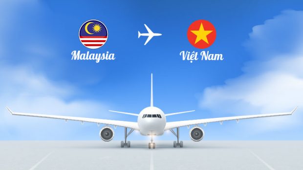 Vé máy bay từ Malaysia về Việt Nam giá rẻ