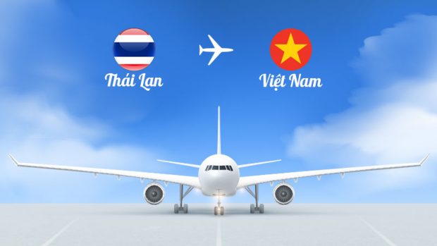 vé máy bay từ Thái Lan về Việt Nam giá rẻ nhất