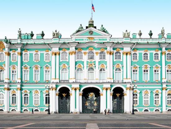 Cung điện Mùa Đông Top 10 Điểm Du Lịch Nổi Tiếng Ở Nga