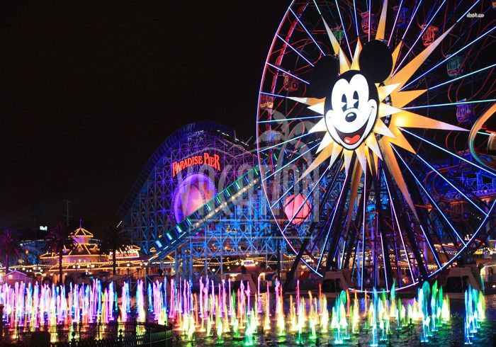 Công viên Disney Land ở Mỹ