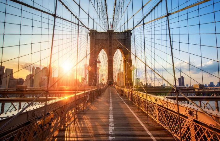 cầu Brooklyn nổi tiếng ở Mỹ